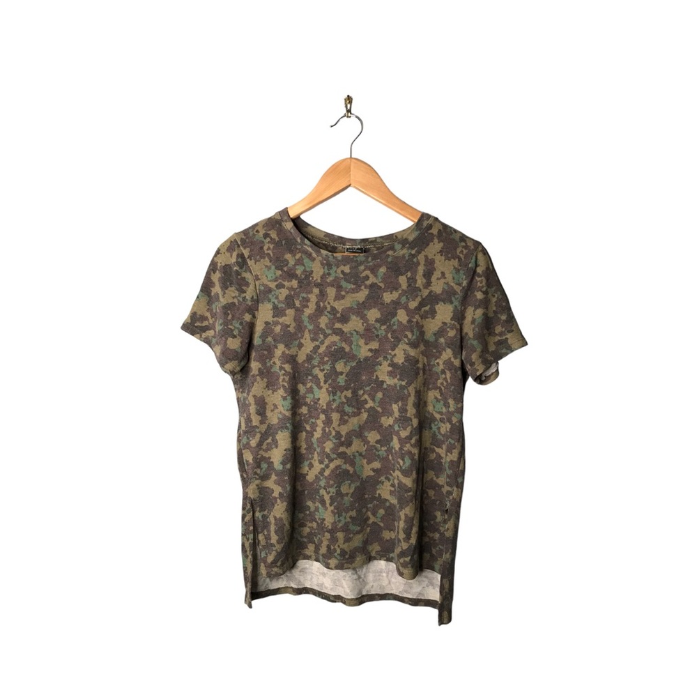 Stranded | Green Camo hi low T-shirt •
